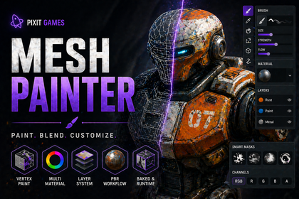 Runtime Mesh Painter